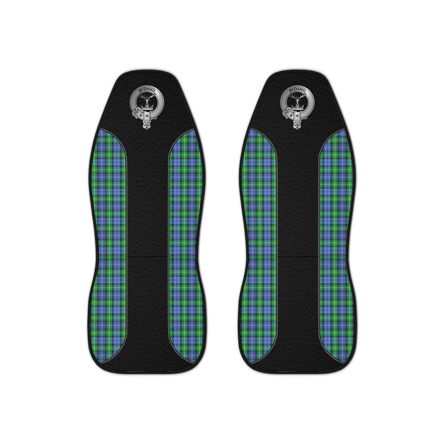 Clan Gordon Crest & Tartan Car Seat Covers