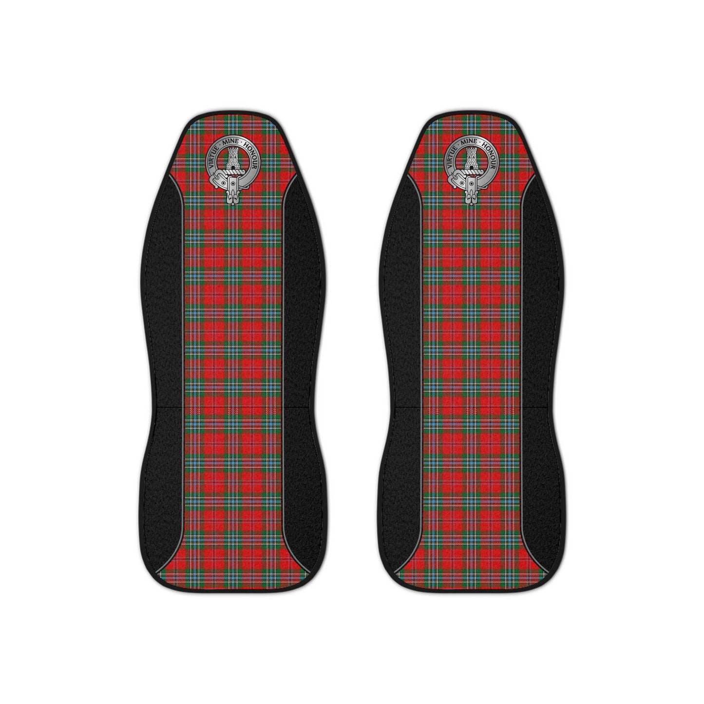 Clan MacLean Crest & Tartan Car Seat Covers