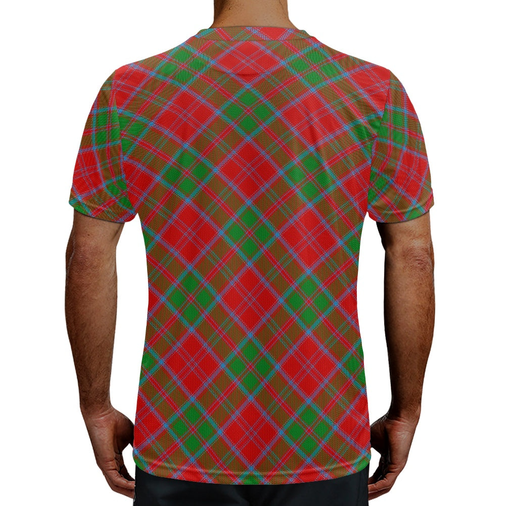 Clan Drummond Tartan Football Shirt