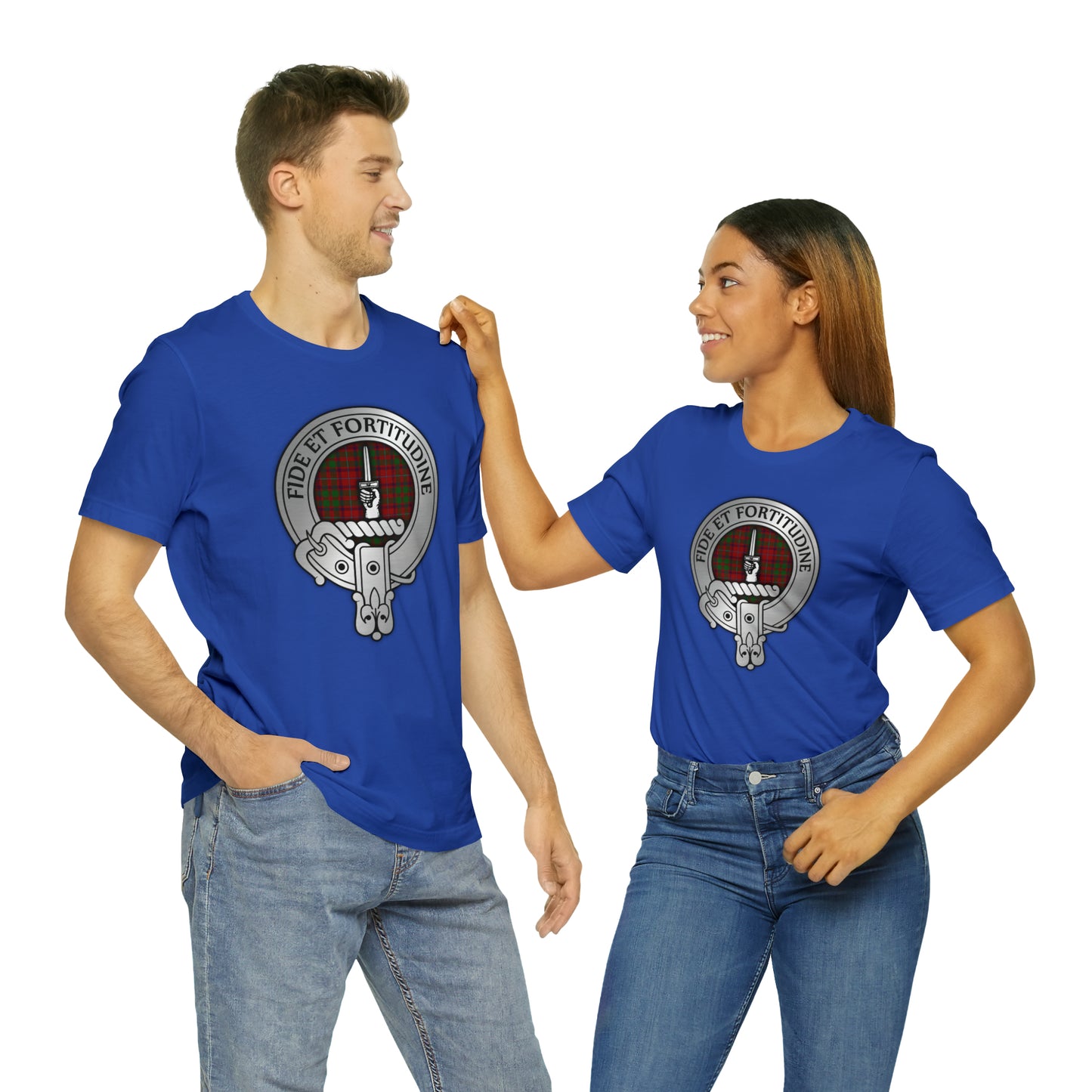 Clan Shaw Crest & Tartan | Unisex T-Shirt