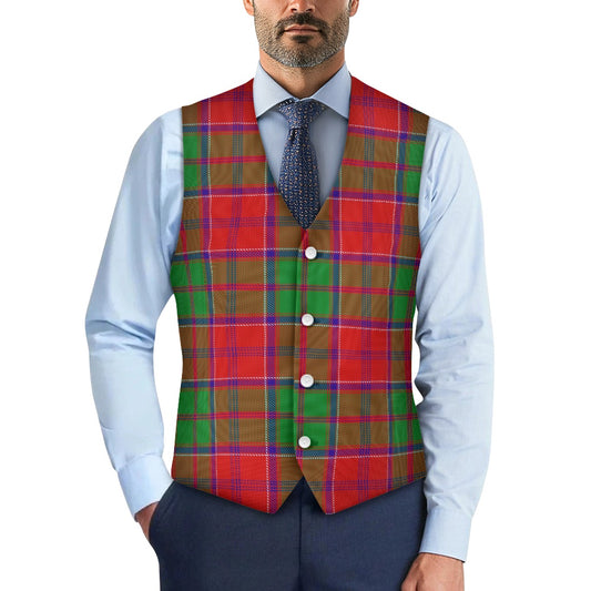 Clan Heron Tartan Suit vest jacket