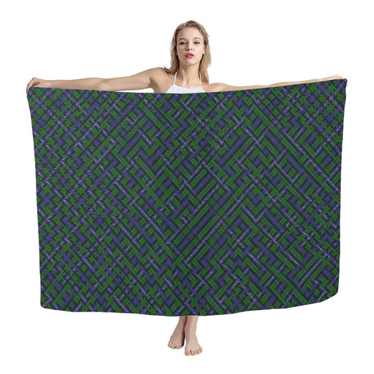 Clan Donnachaidh Hunting Tartan Bias Chiffon Scarf