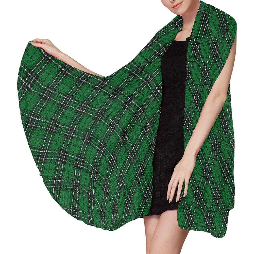 Clan Maclean of Duart Tartan Chiffon Scarf