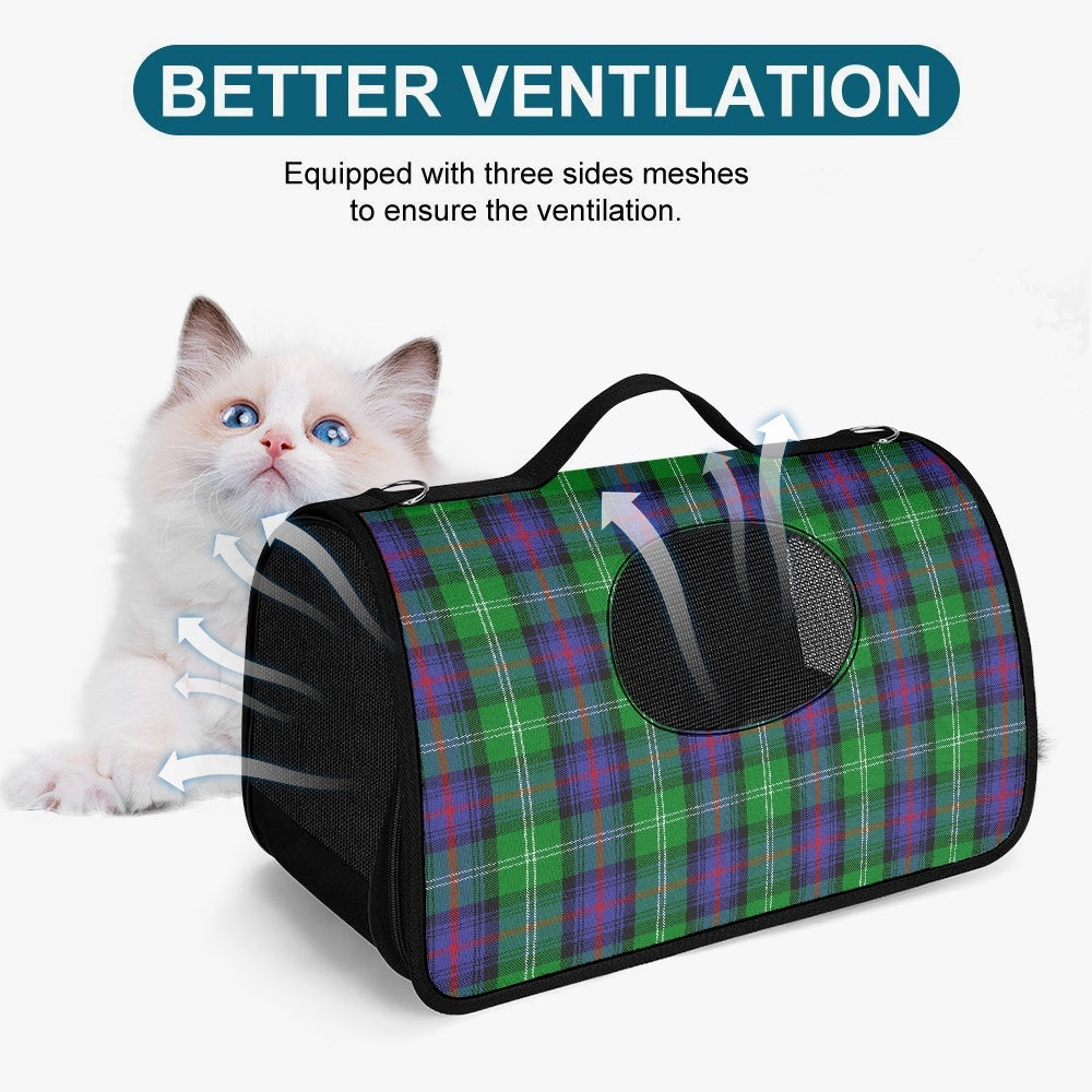 Clan Sutherland Tartan Pet Carrier Bag