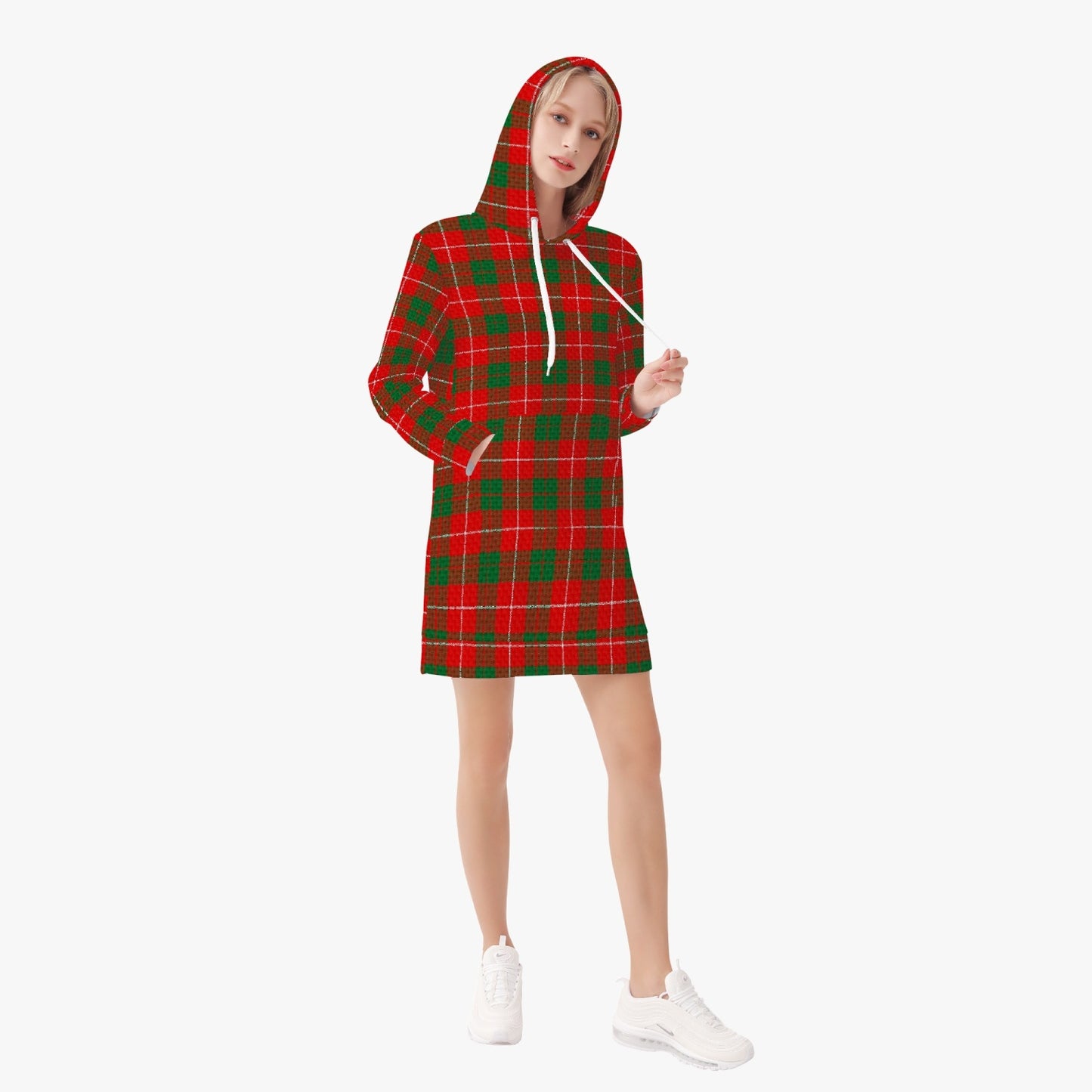 Clan MacKinnon Tartan Hoodie Dress