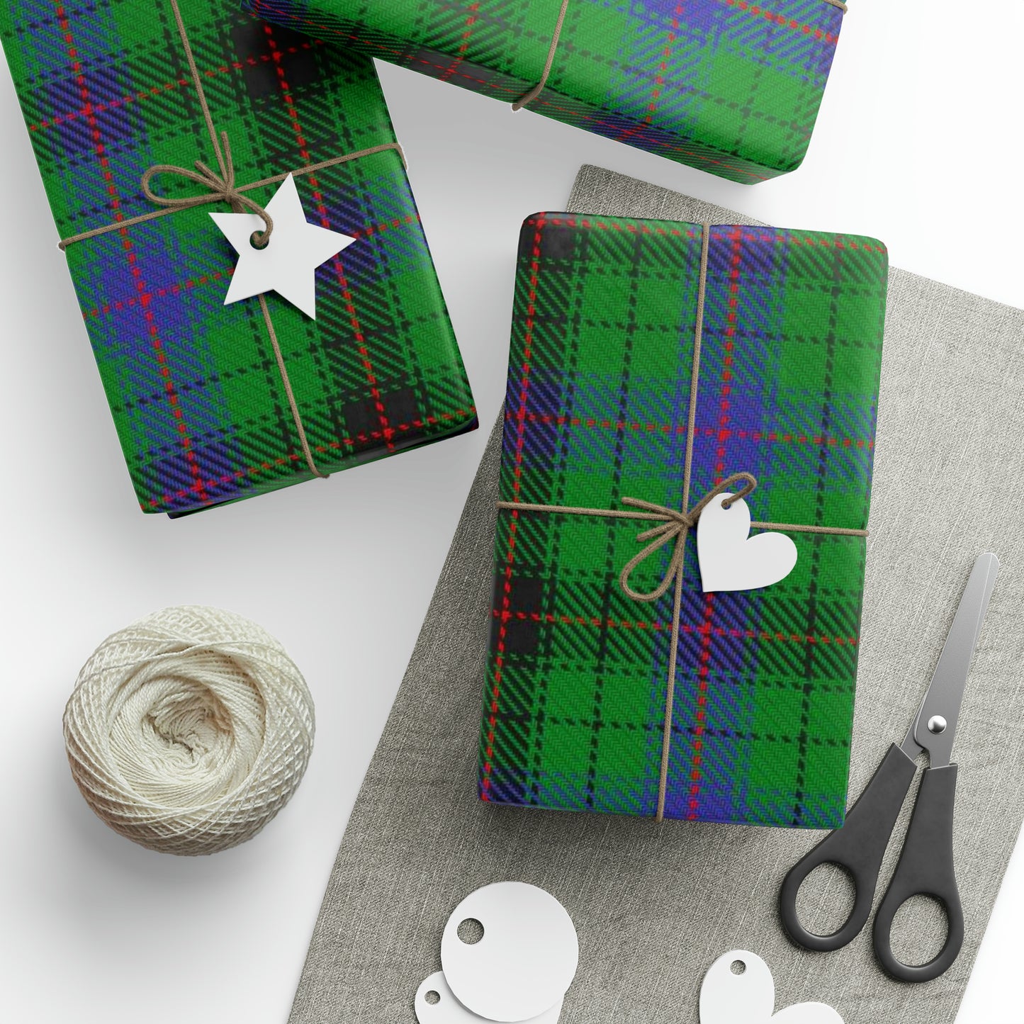 Clan Davidson Tartan Wrapping Papers