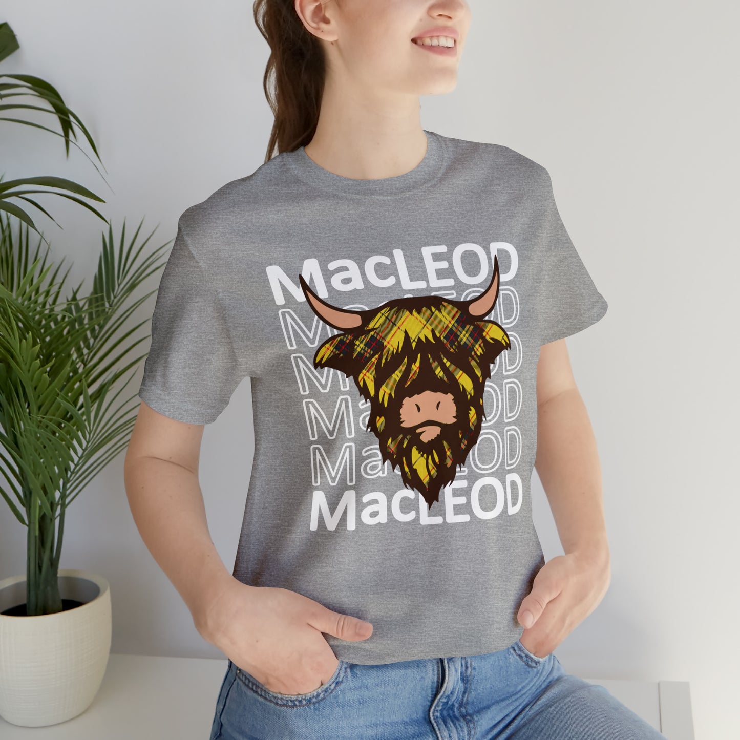 Clan MacLeod | Hairy Coo | Unisex T-Shirt