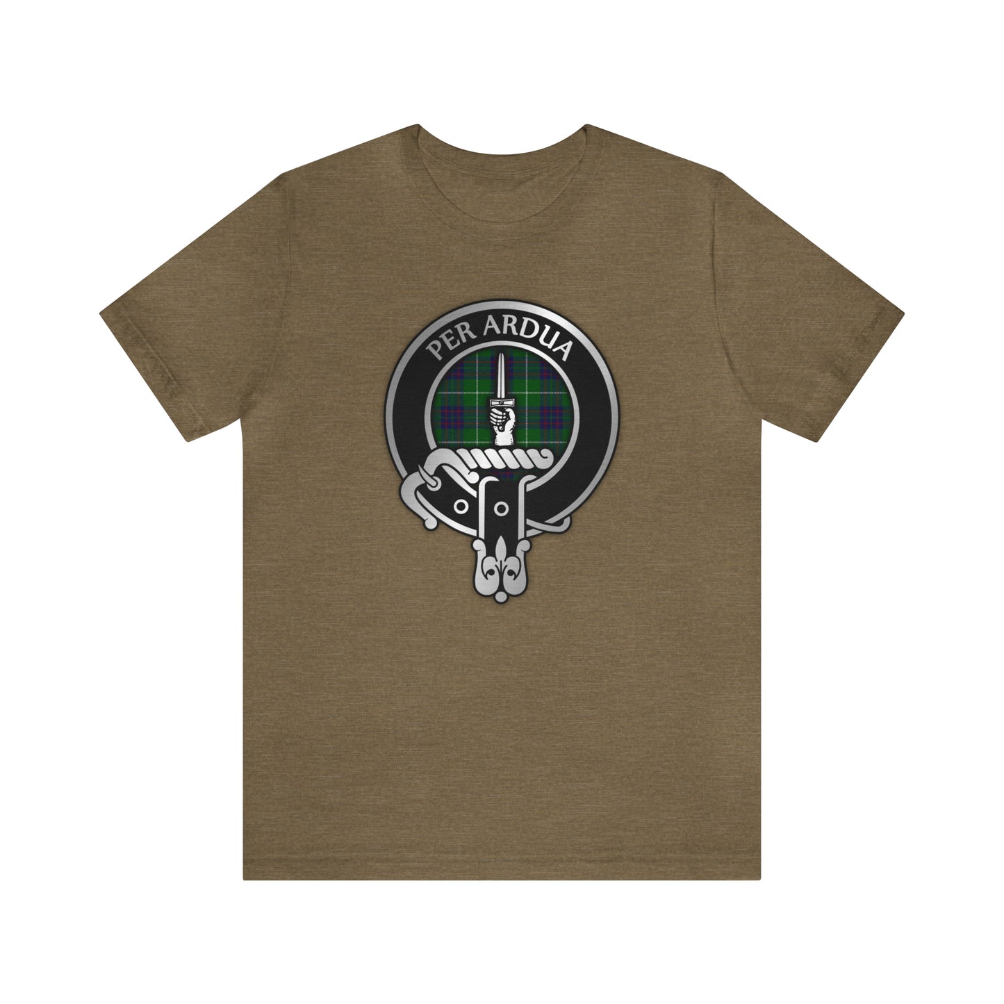 Clan MacIntyre Crest & Tartan | Unisex T-Shirt