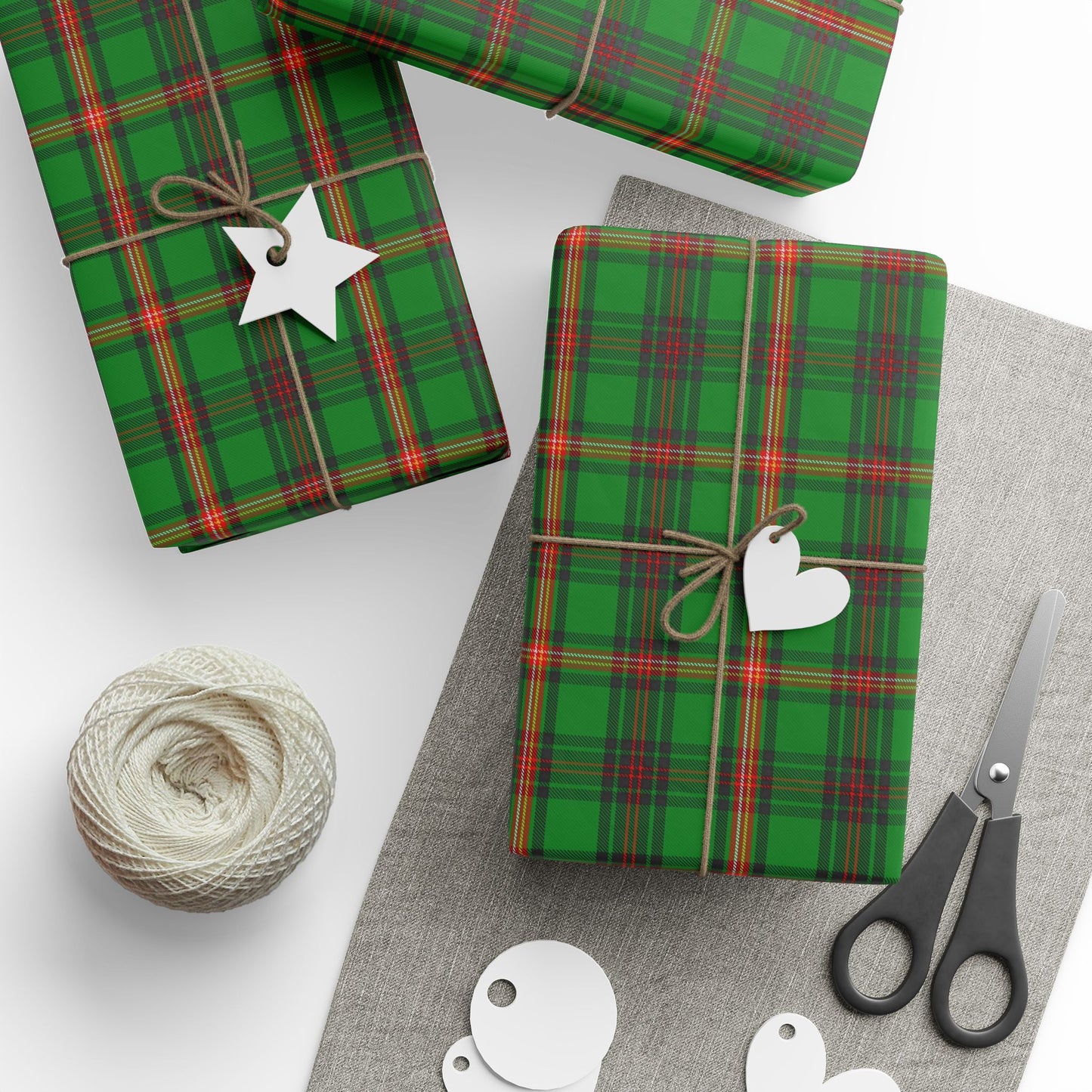Clan Ged Tartan Wrapping Papers