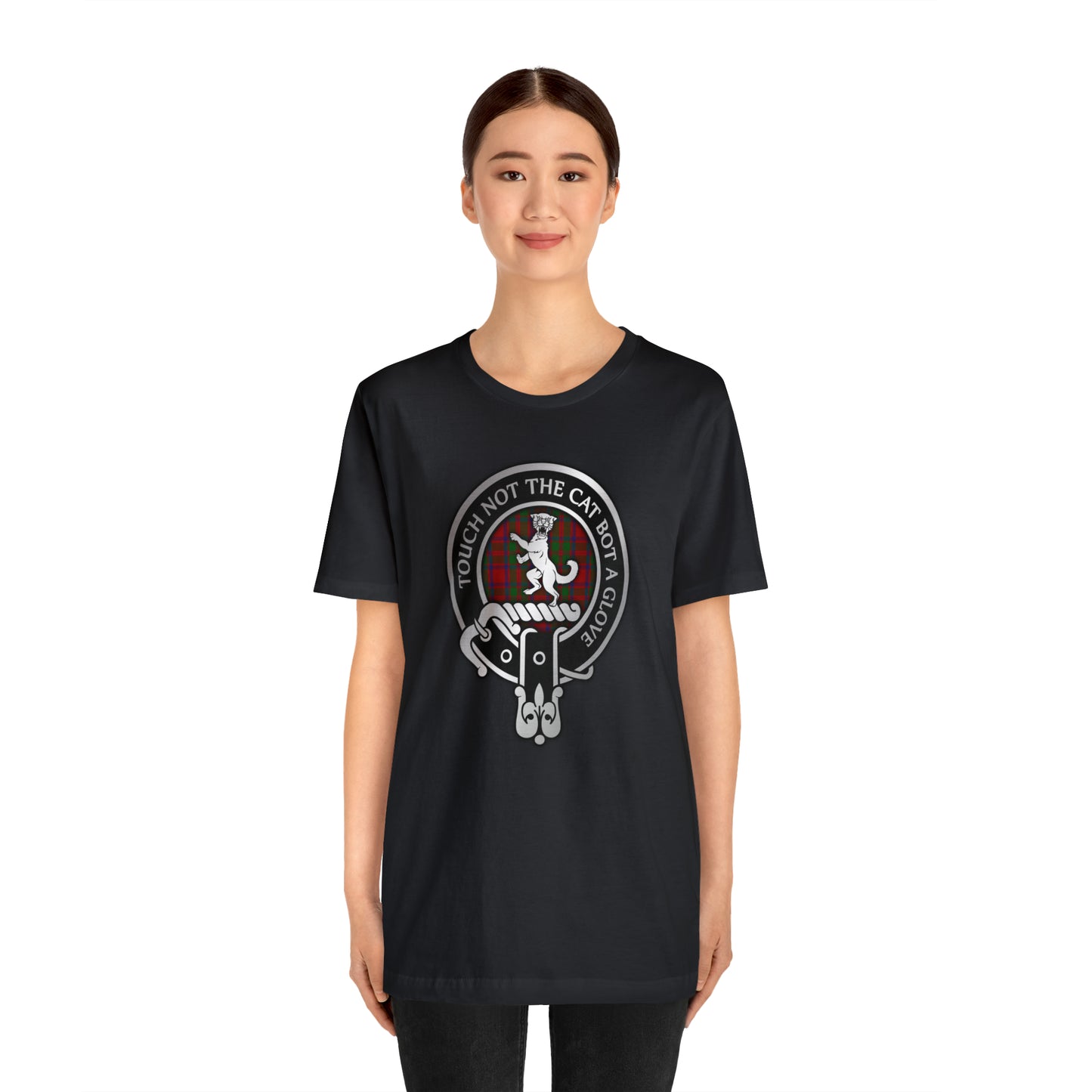 Clan MacIntosh | MacKintosh Crest & Tartan | Unisex T-Shirt