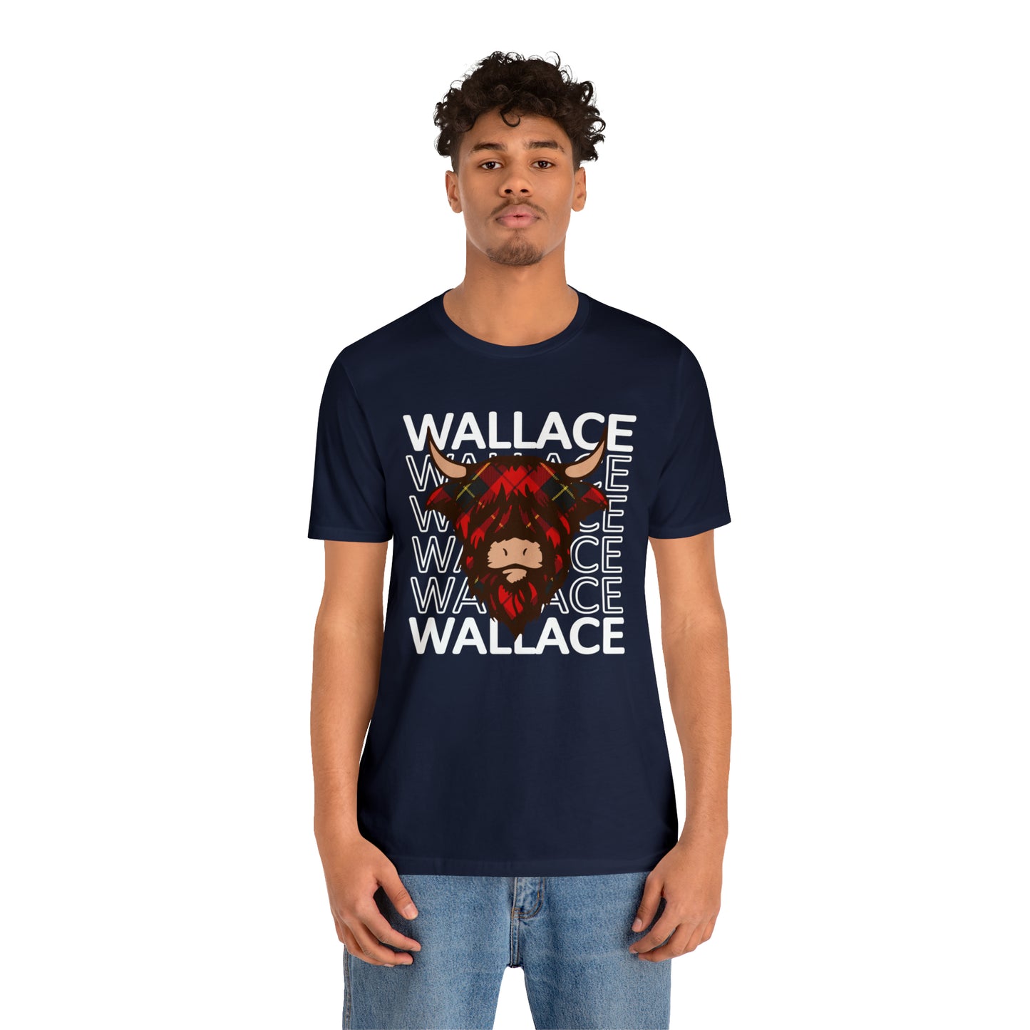 Clan Wallace | Hairy Coo | Unisex T-Shirt