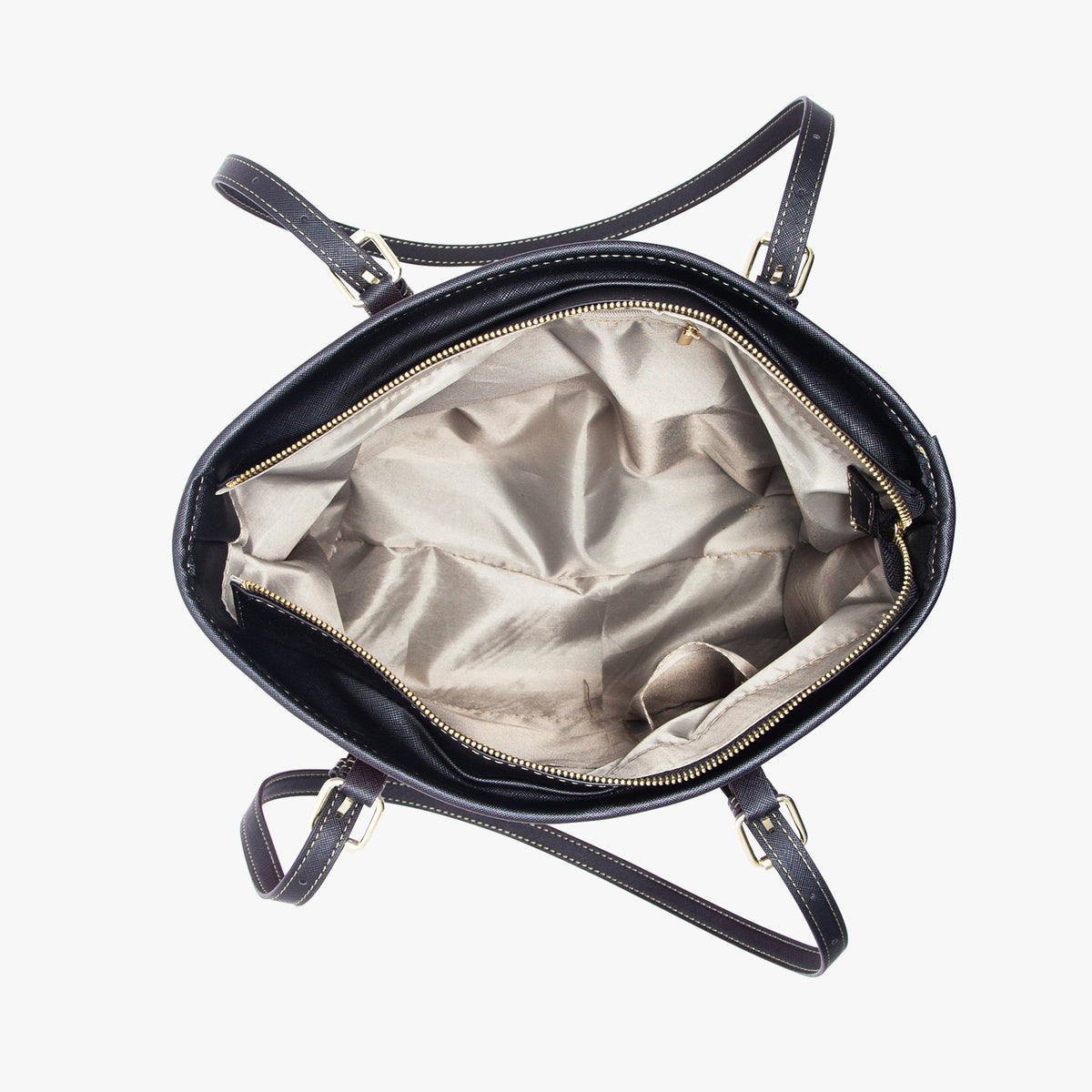 Clan Wilson Crest (LRW) & Tartan Large Leather Tote Bag