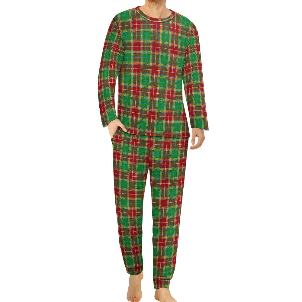 Clan Baxter Tartan Men's Pajama suit