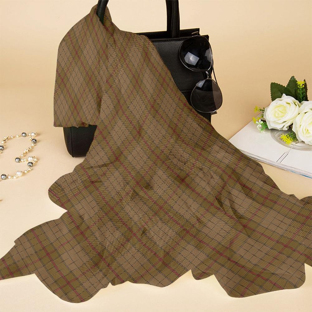 Irish Province Ulster Tartan Bias Chiffon Scarf