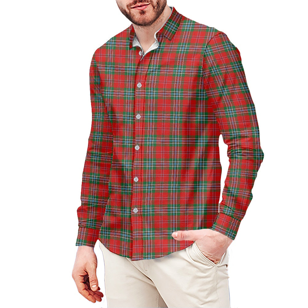 Clan MacLean Tartan Men's long-sleeved shirt