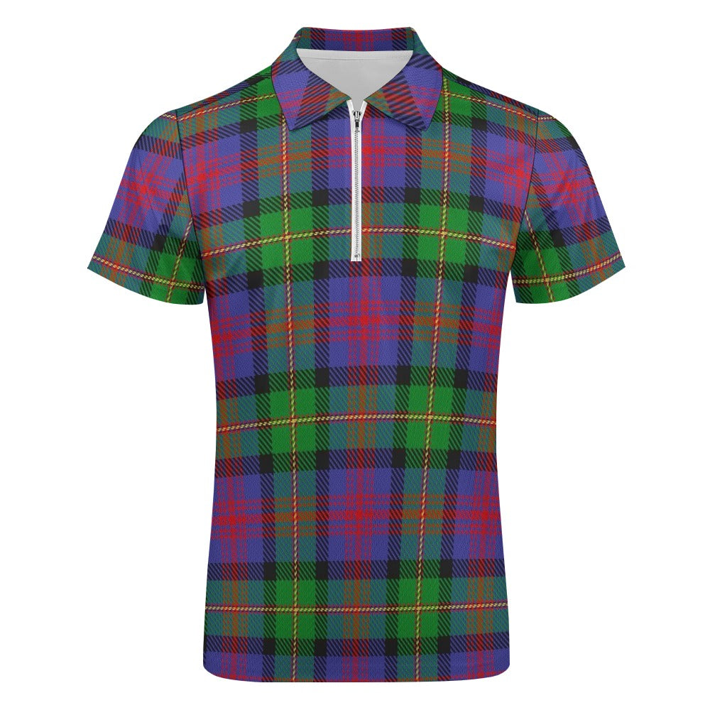 Clan Logan Tartan Short sleeve polo shirt