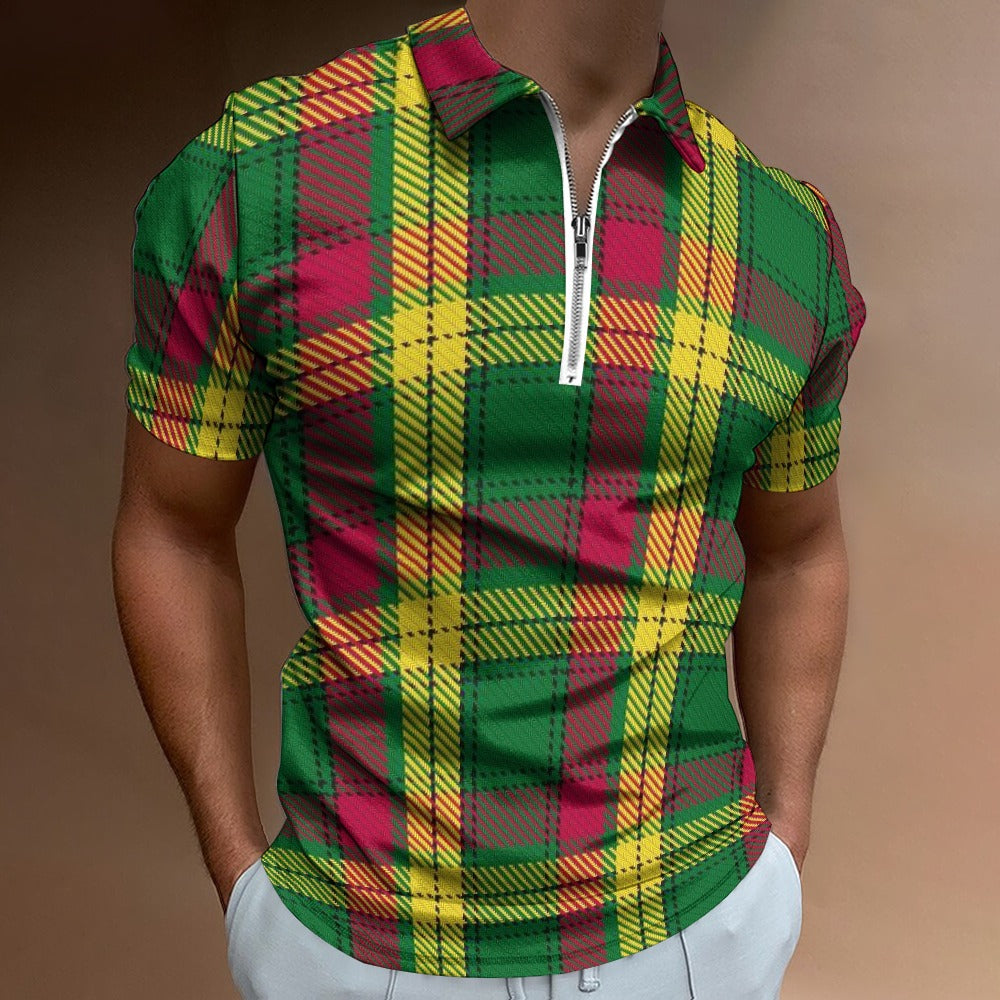 Clan MacMillan Tartan Short sleeve polo shirt