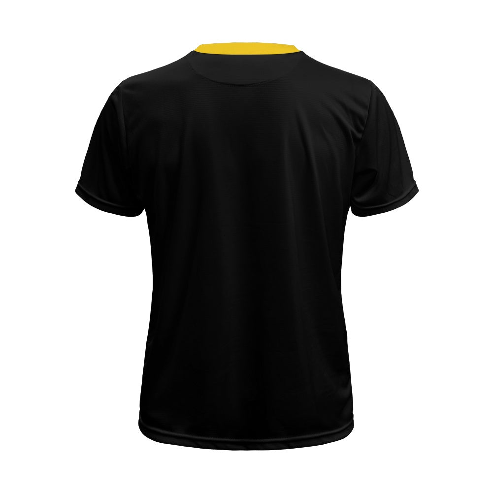 Lightning Bolt - Gold - Football Shirt