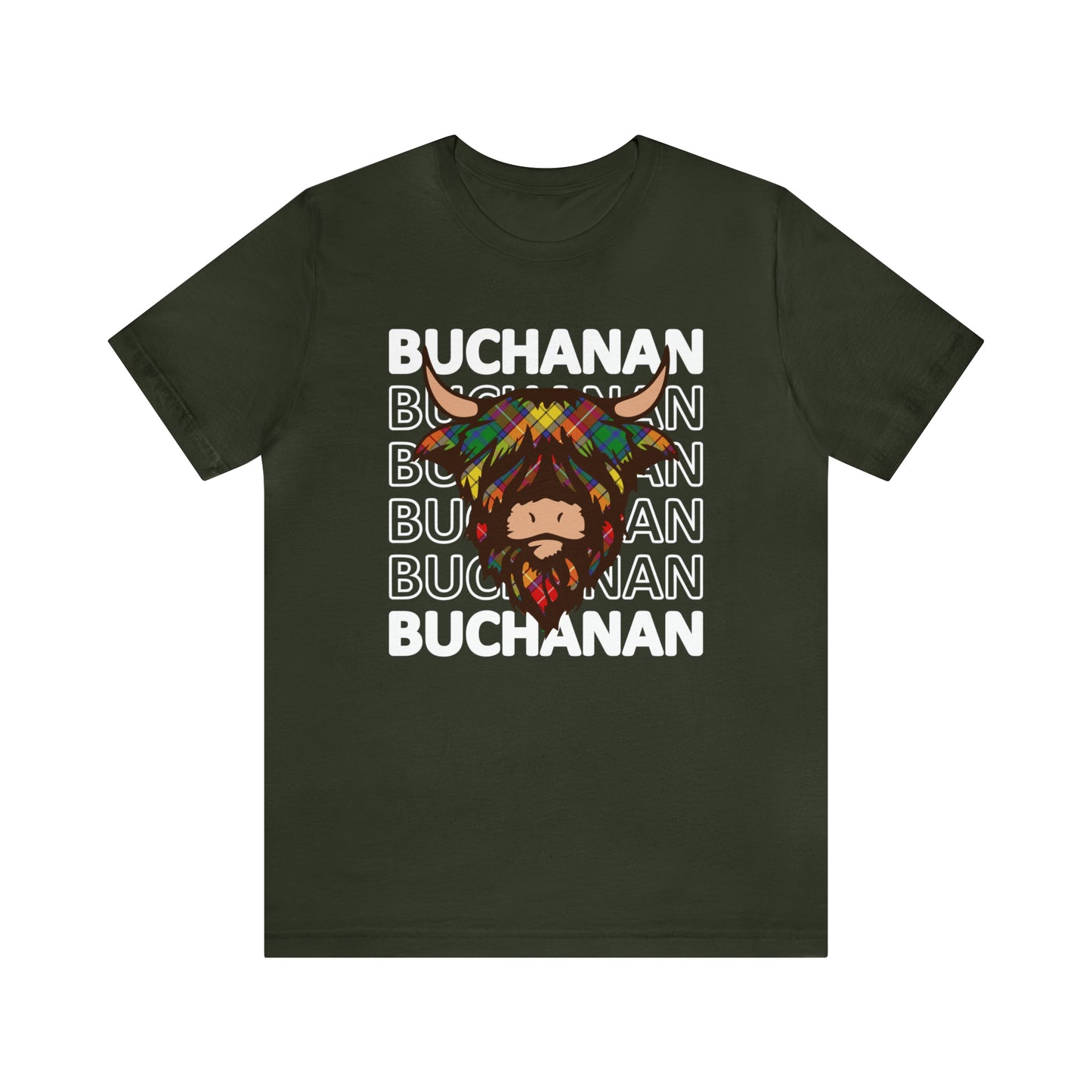 Clan Buchanan | Hairy Coo | Unisex T-Shirt