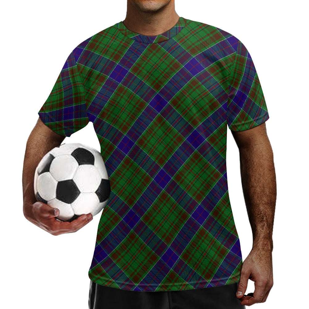 Clan Adams Tartan Football Shirt