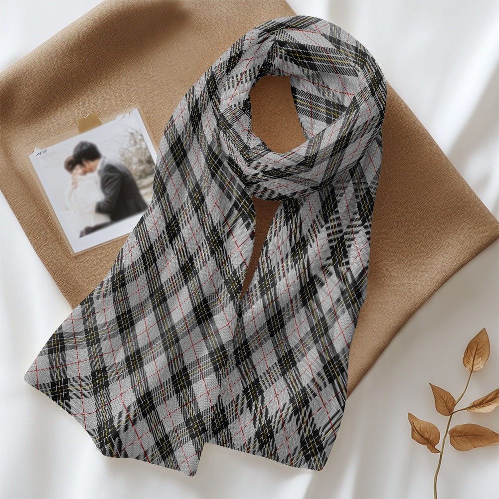 Clan MacPherson Tartan Fluffy scarf