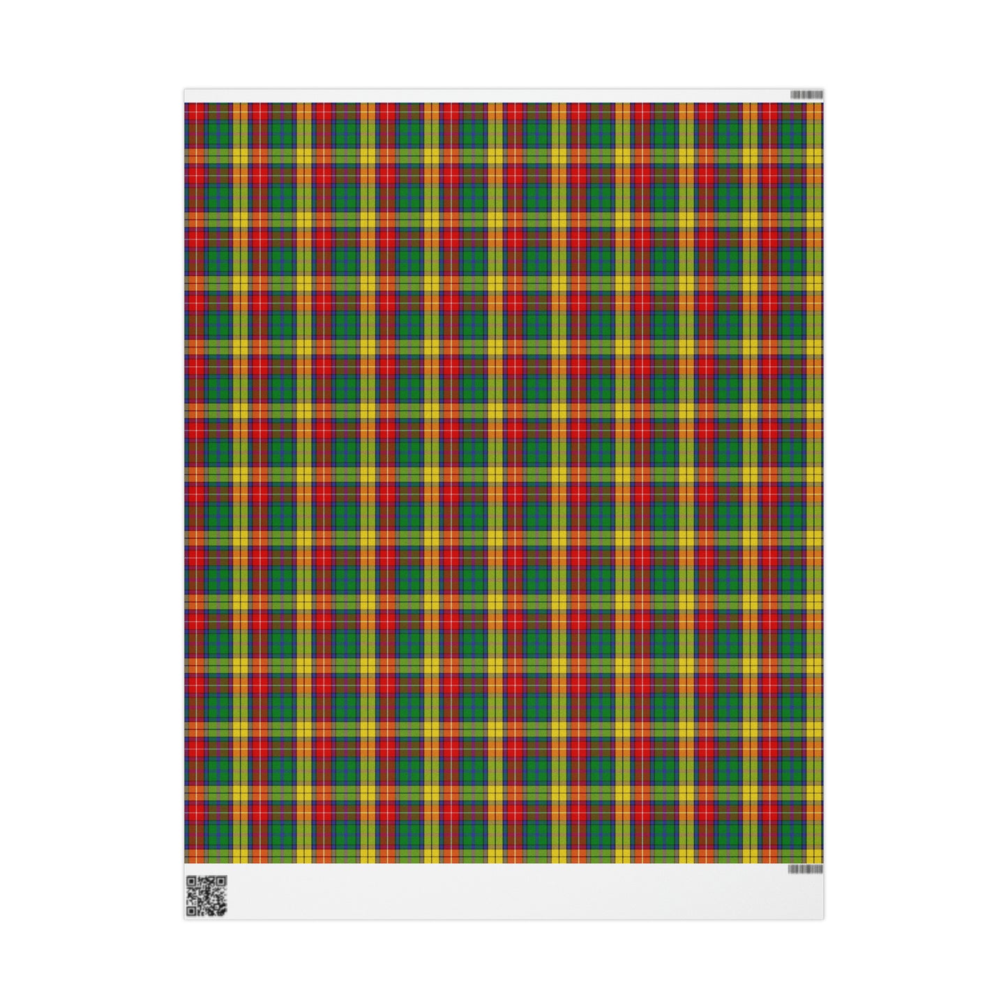 Clan Buchanan Tartan Wrapping Papers