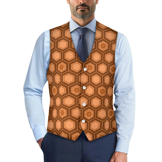 Japanese Wagara - Kikko Suit vest jacket