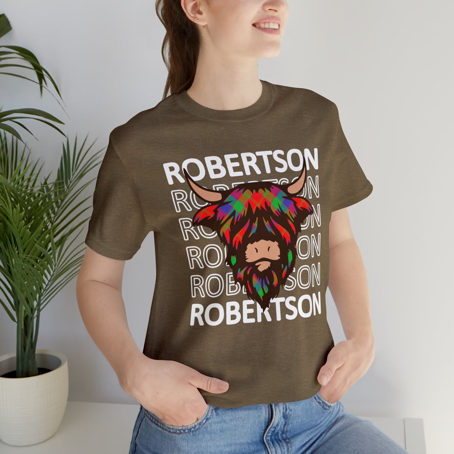 Clan Robertson | Hairy Coo | Unisex T-Shirt