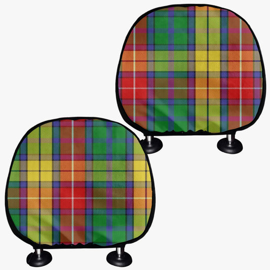 Clan Buchanan Car Headrest Covers - 2Pcs