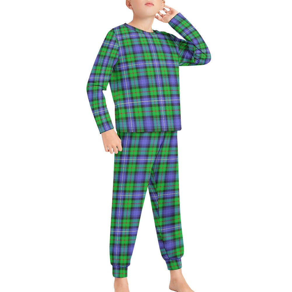 Clan Donnachaidh Hunting Tartan Boy's Pajama suit