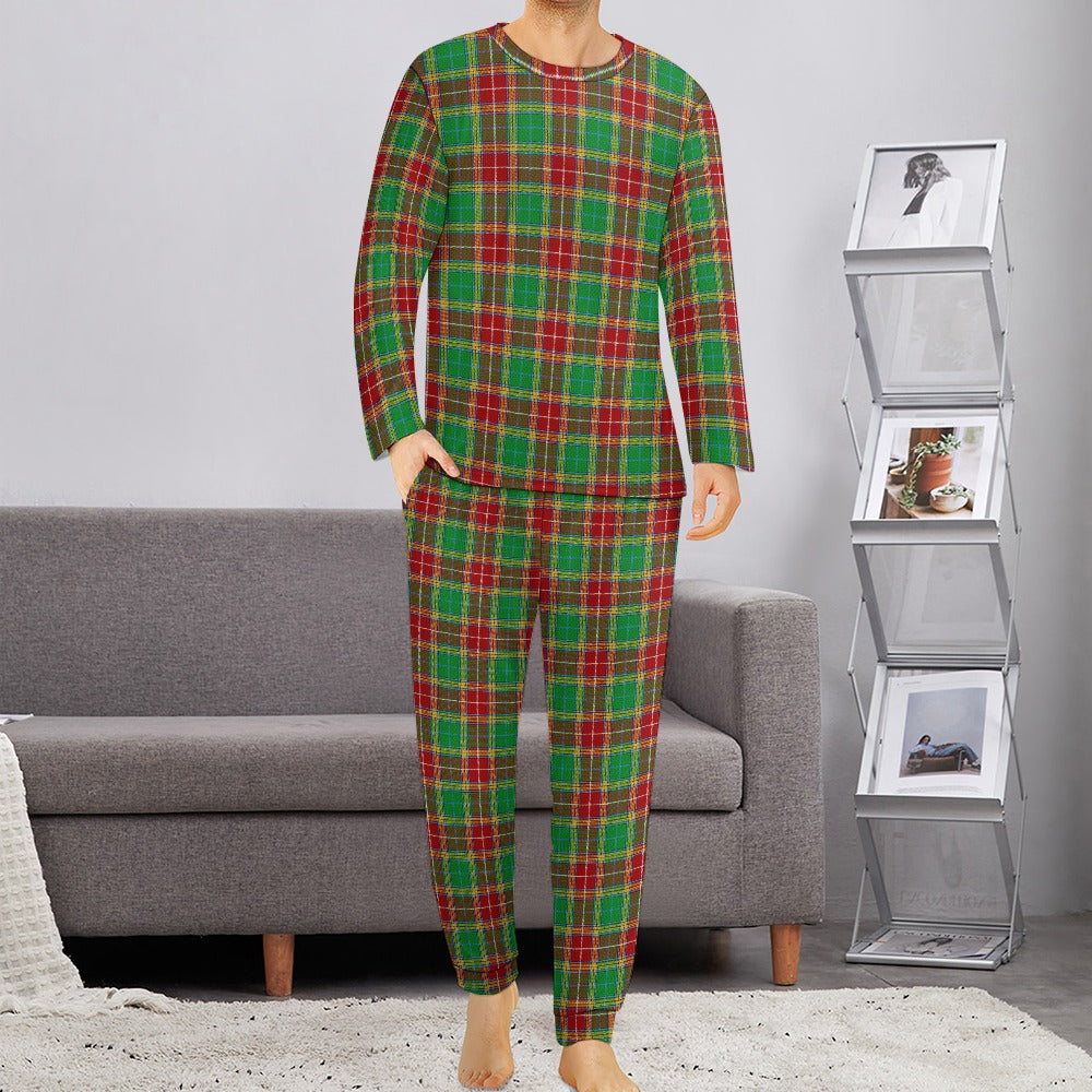 Clan Baxter Tartan Men's Pajama suit