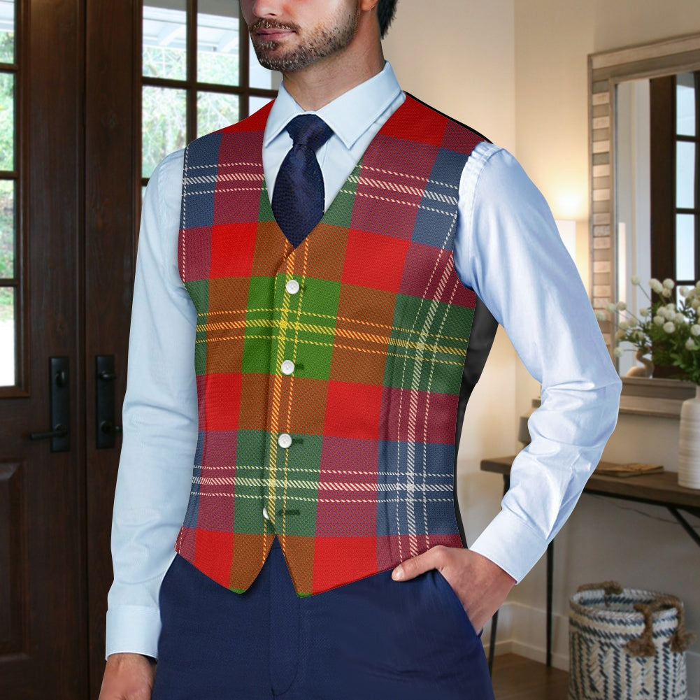 Clan Forrester Tartan Suit vest jacket