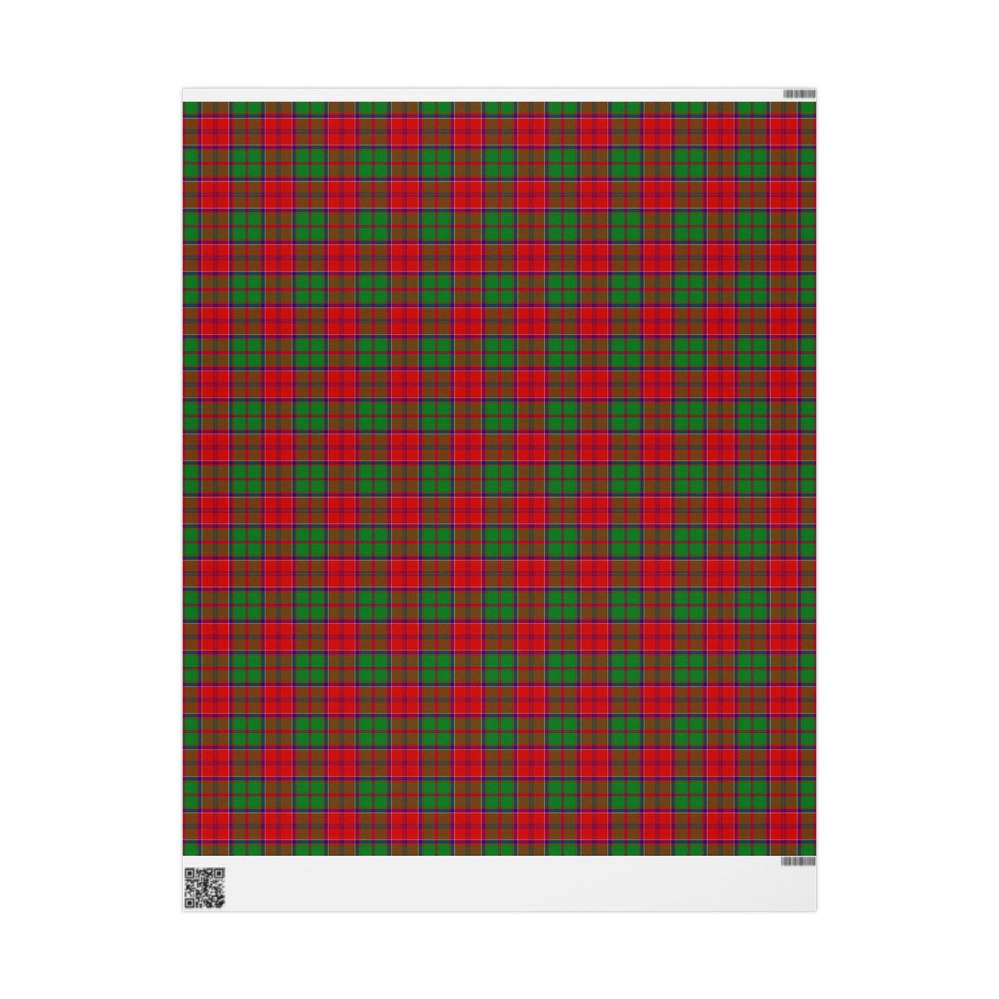 Clan Grant Tartan Wrapping Papers