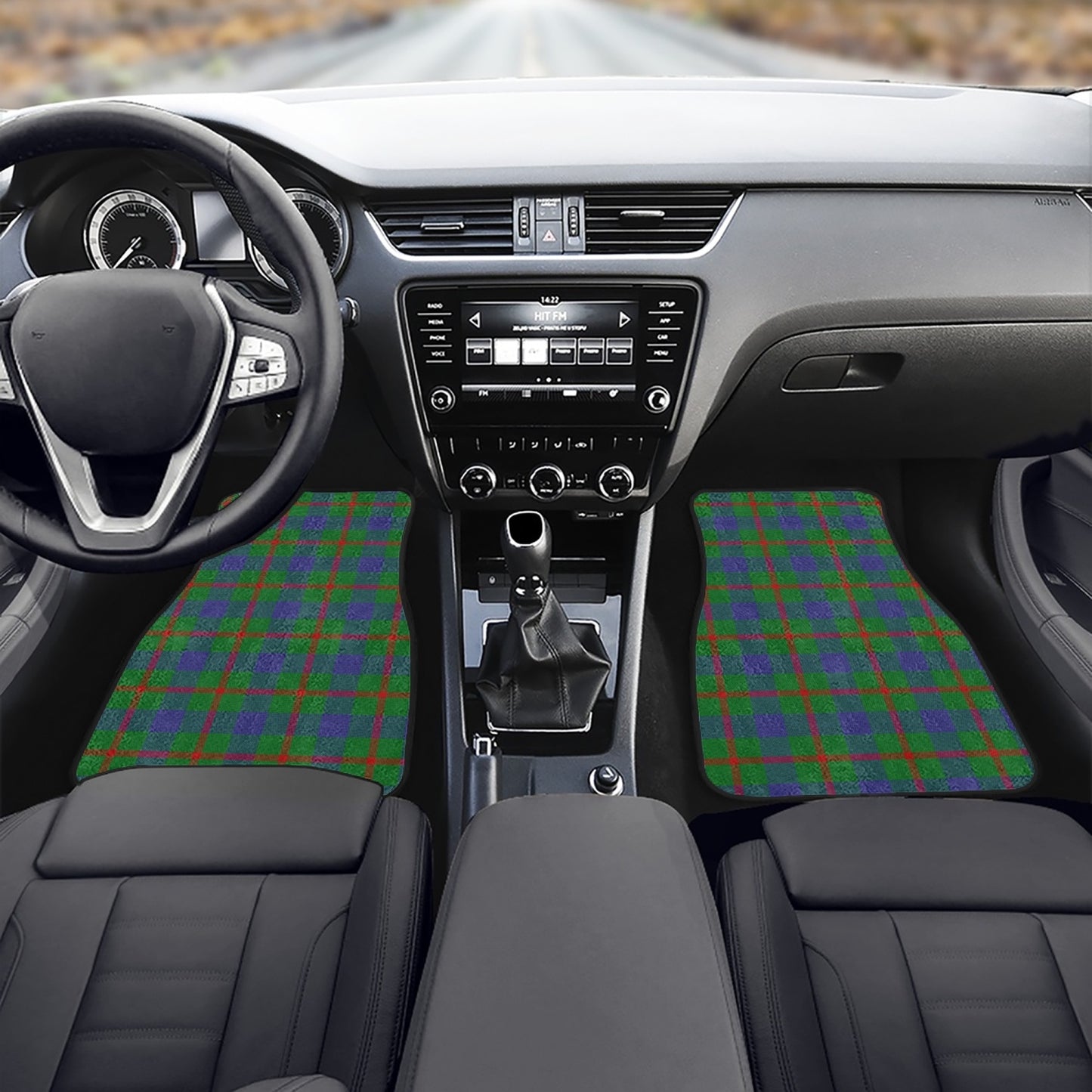 Clan Agnew Tartan Car Floor Mats - 2Pcs