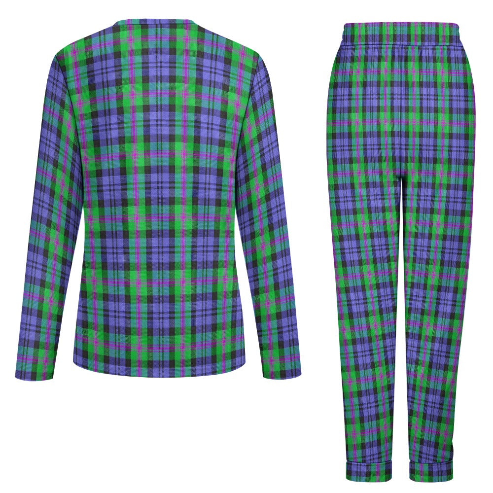 Clan Baird Tartan Women's Pajama Set