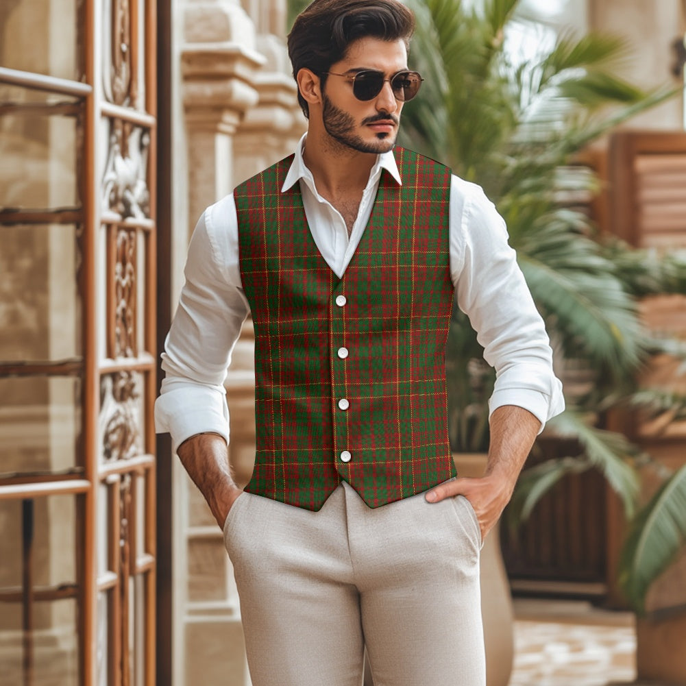 Clan MacRurie Tartan Suit vest jacket