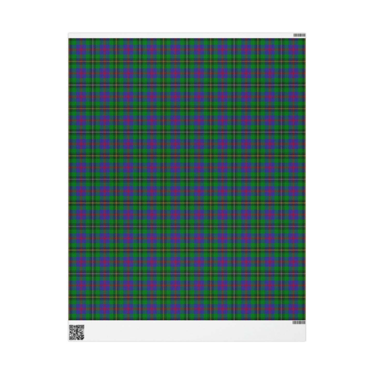 Clan Wood Tartan Wrapping Papers