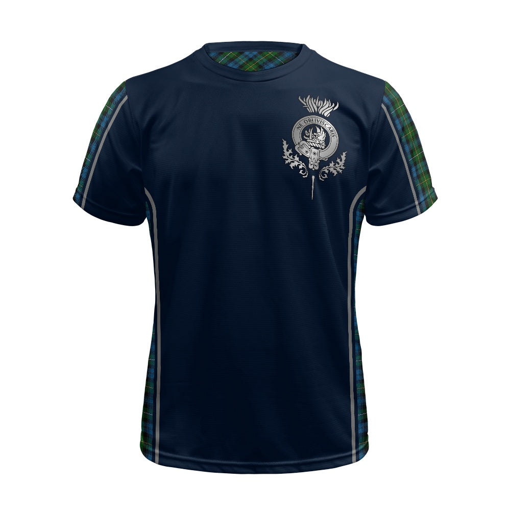 Clan Campbell Crest & Argyll Tartan Football Shirt