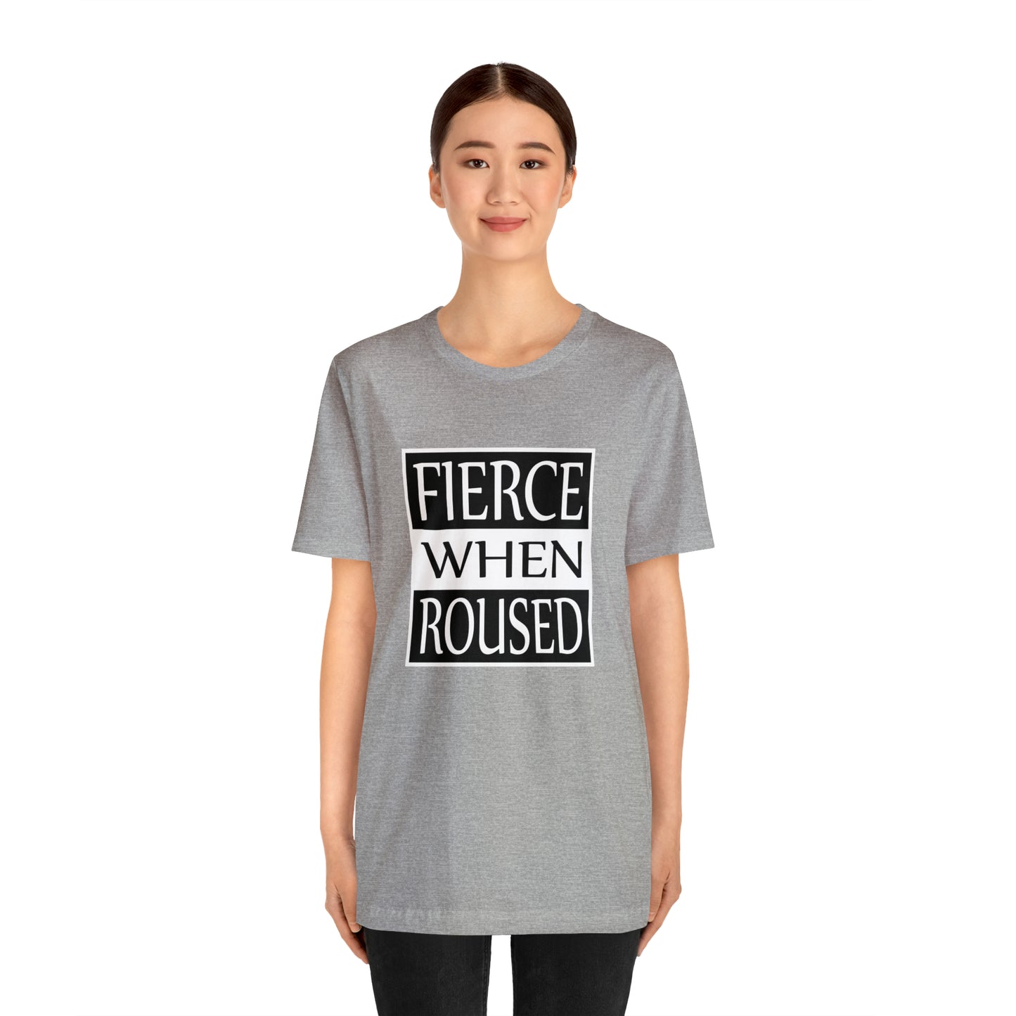 Clan Donnachaidh War Cry | Fierce When Roused | Unisex T-Shirt