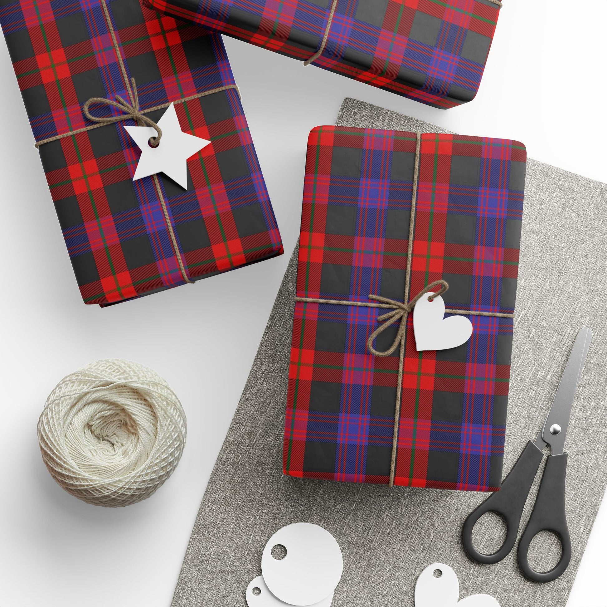 Clan Brown Tartan Wrapping Papers
