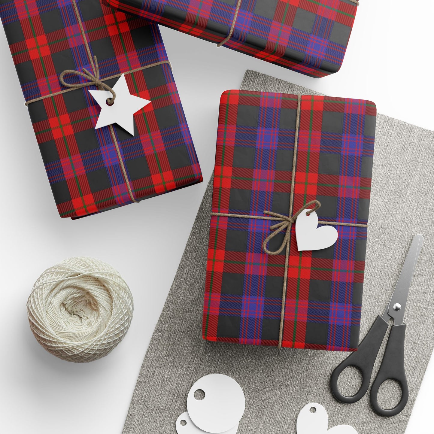 Clan Brown Tartan Wrapping Papers