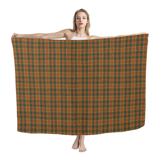 Irish County Monaghan Tartan Chiffon Scarf