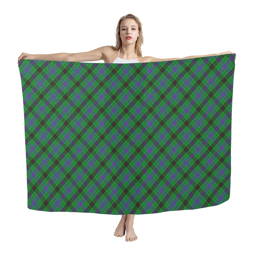 Clan Davidson Tartan Chiffon Scarf