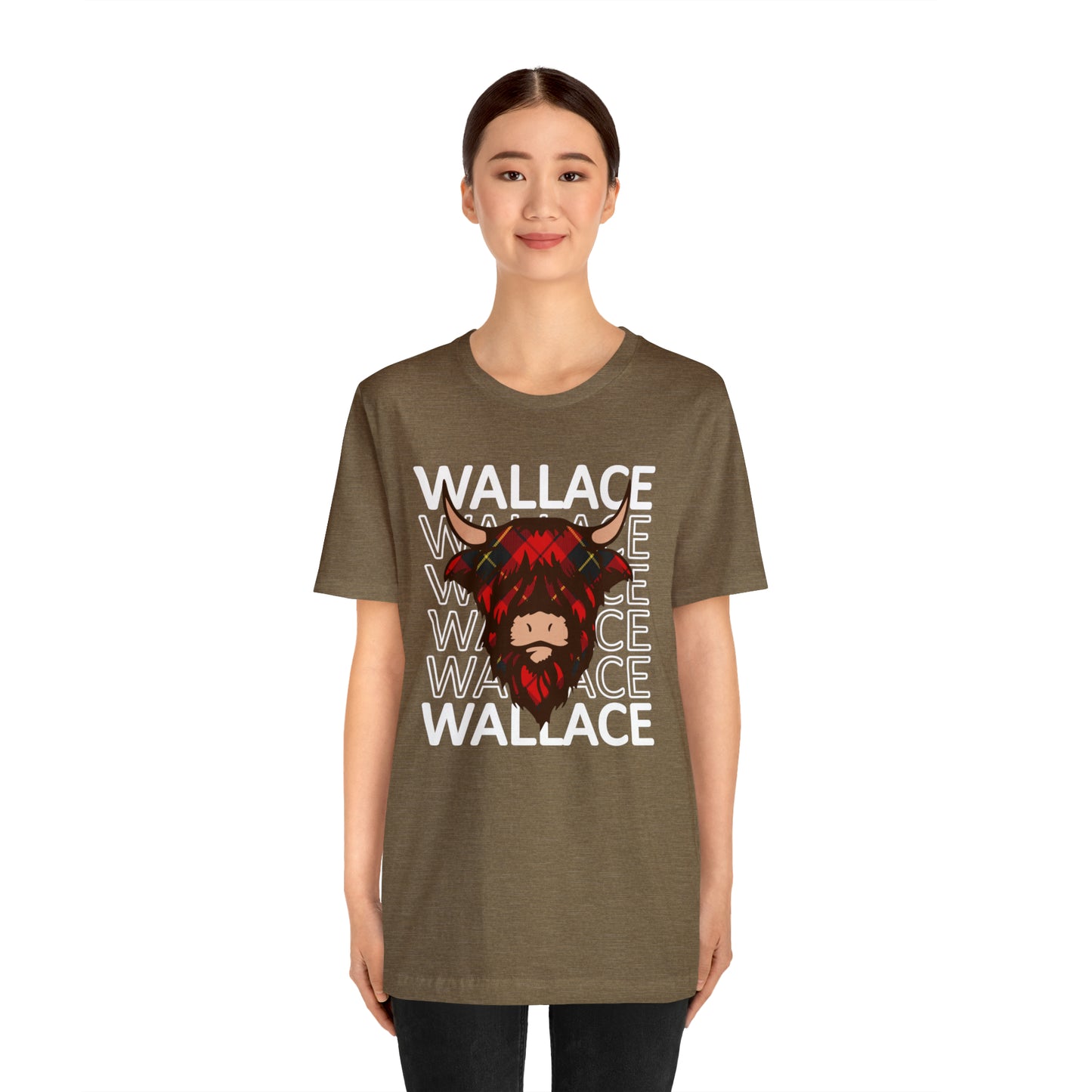 Clan Wallace | Hairy Coo | Unisex T-Shirt