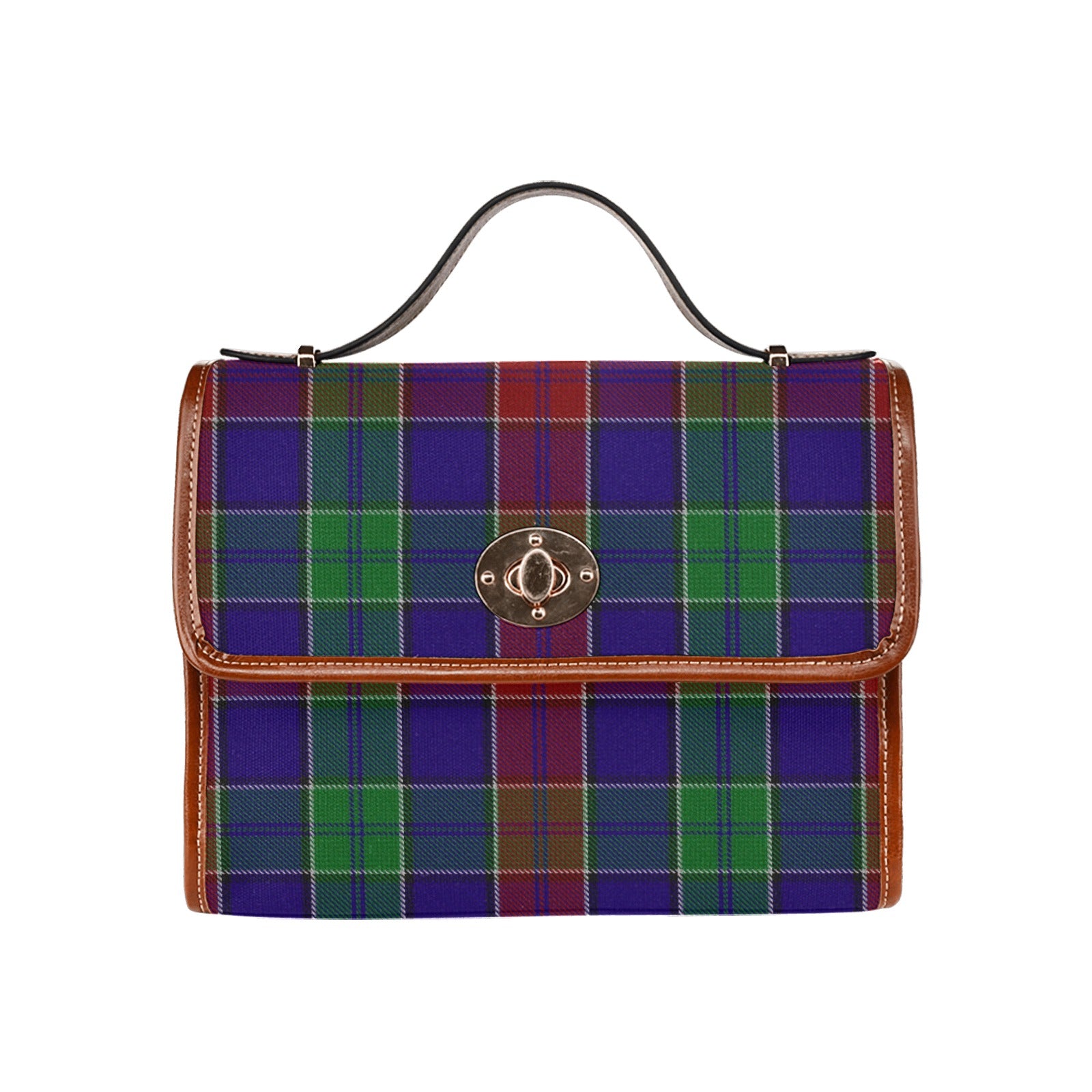 Clan MacMichael Tartan Waterproof Canvas Handbag