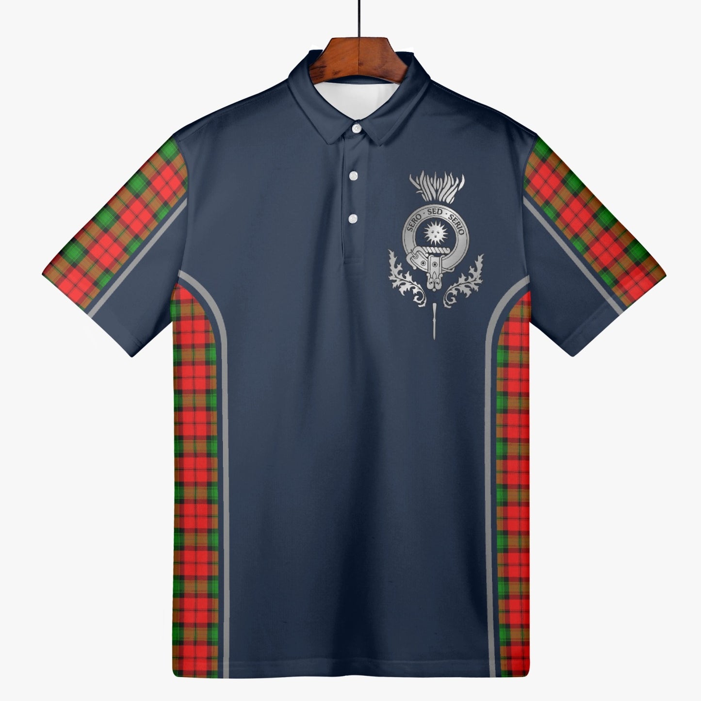 Clan Kerr Crest & Tartan Polo Shirt