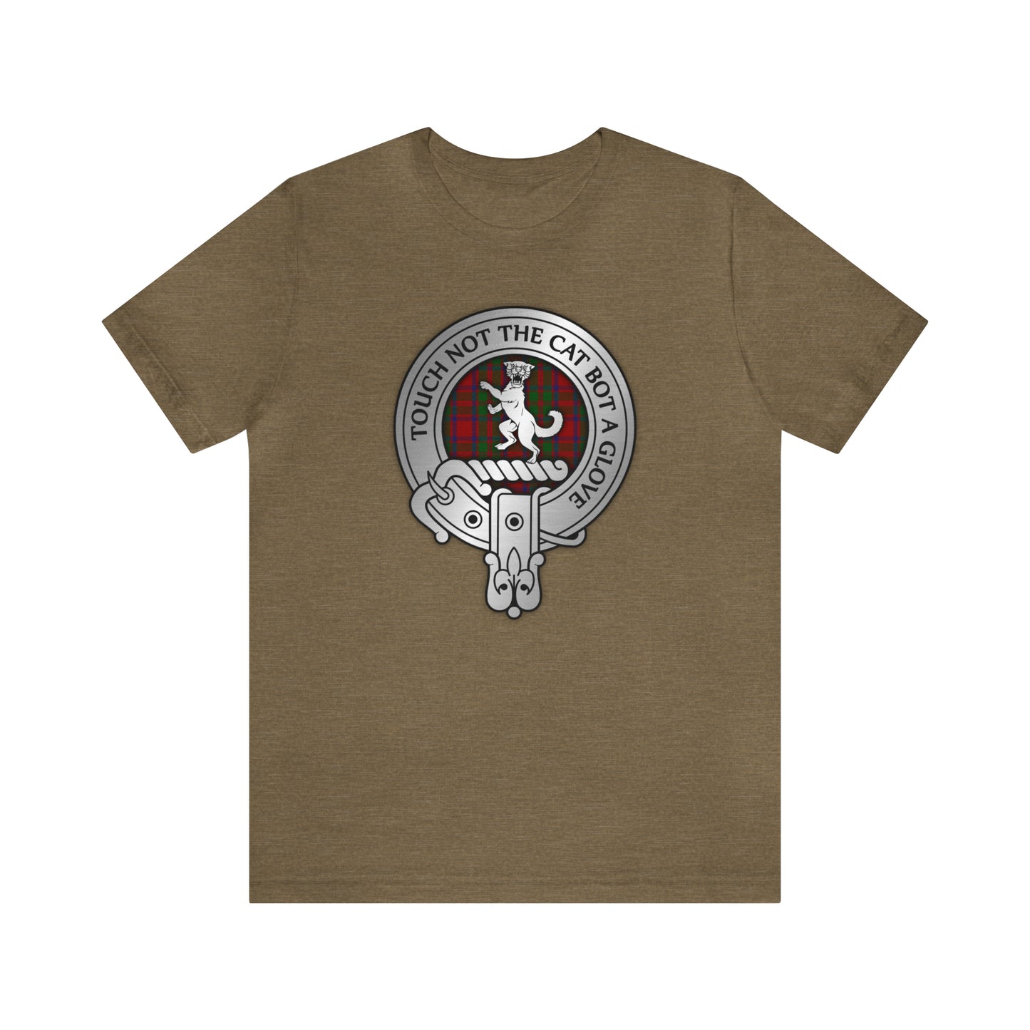 Clan MacIntosh | MacKintosh Crest & Tartan | Unisex T-Shirt