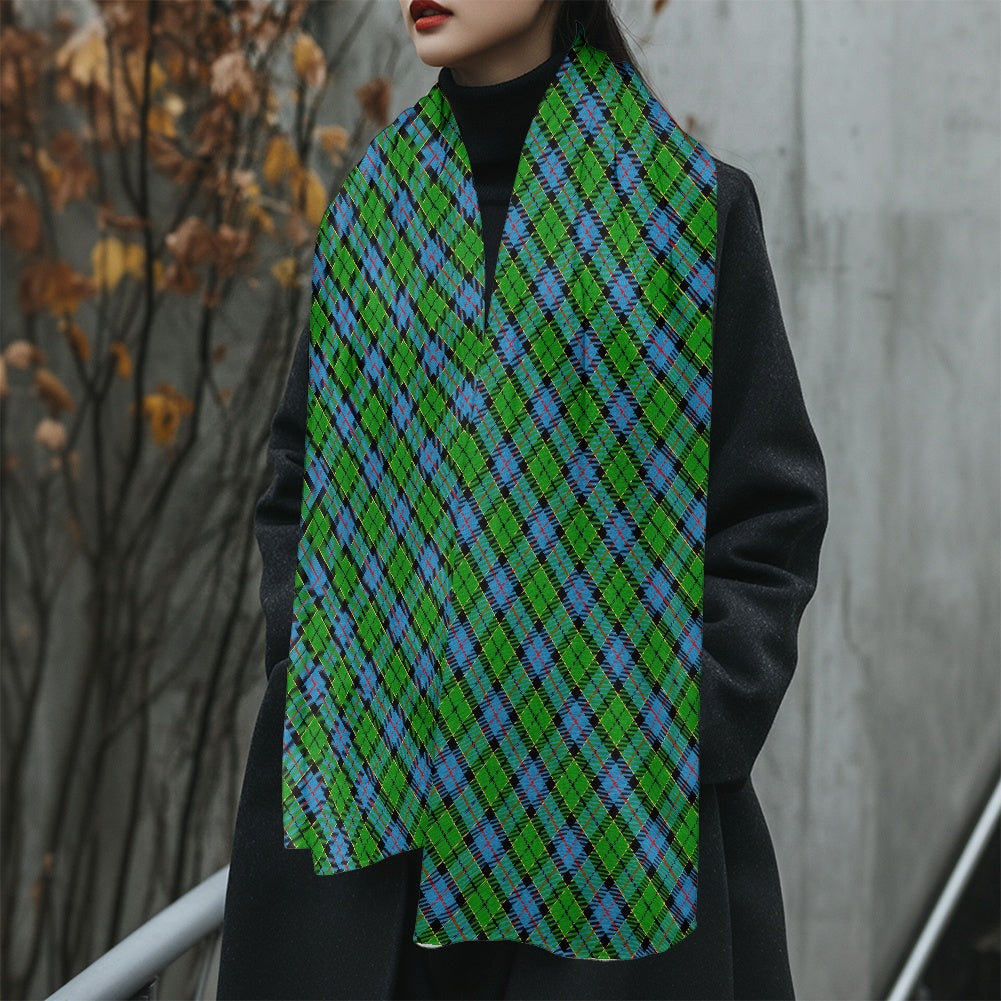 Clan Forsyth Tartan Fluffy scarf