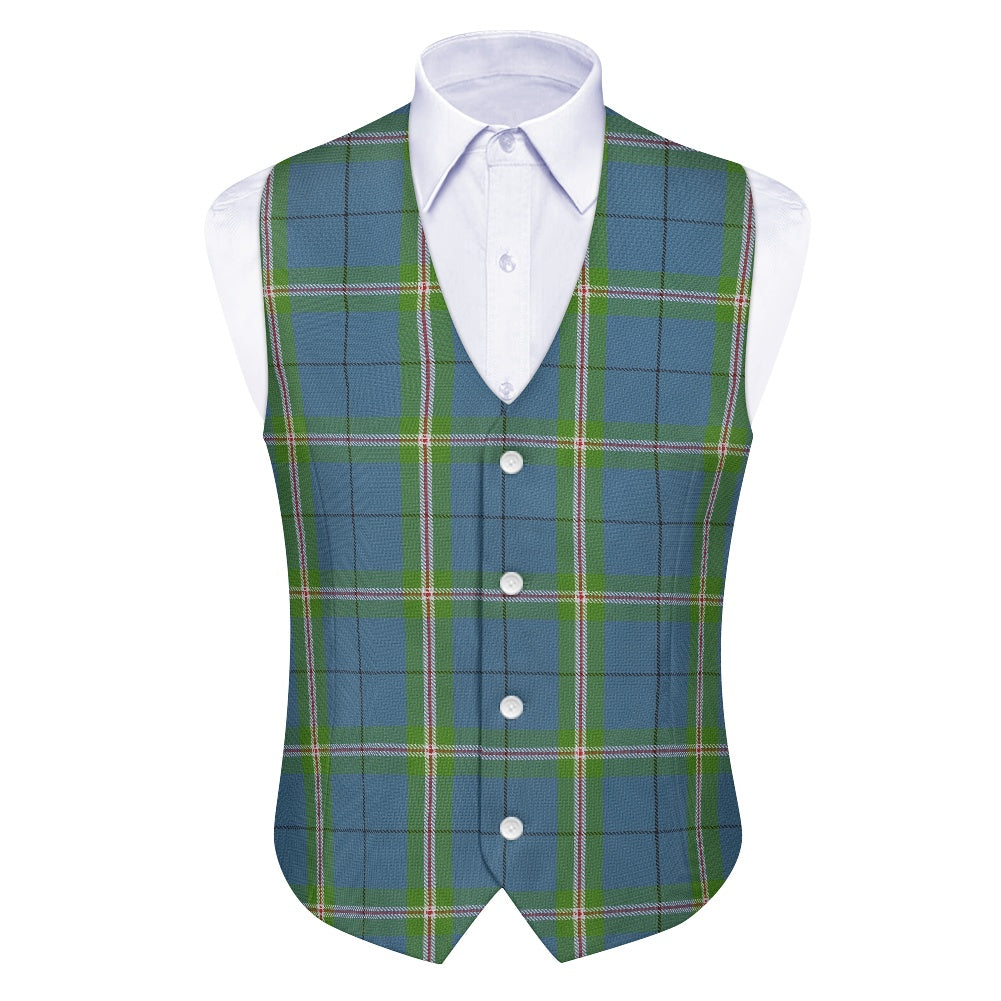 Clan Clelland Tartan Suit vest jacket