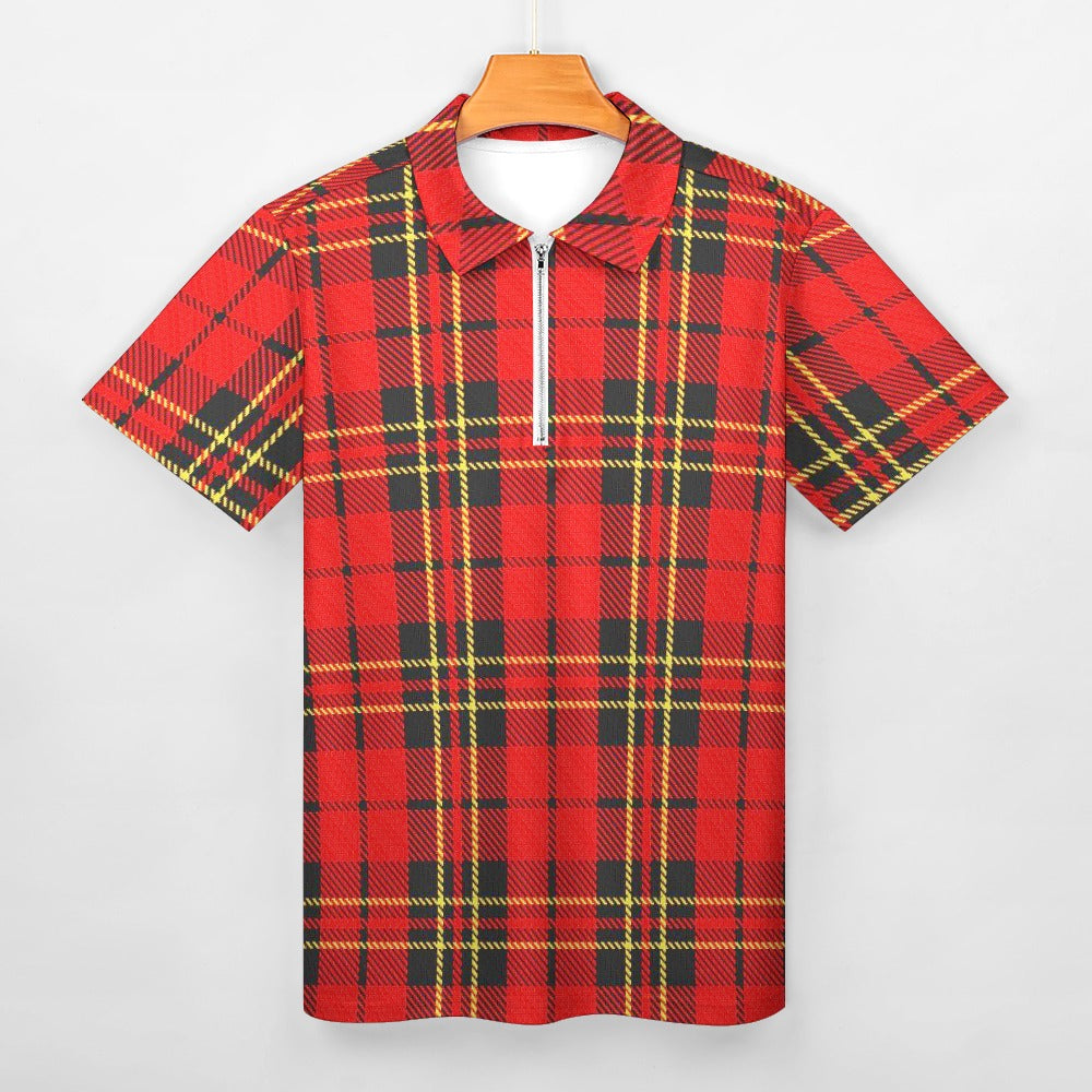 Clan Brodie Tartan Short sleeve polo shirt